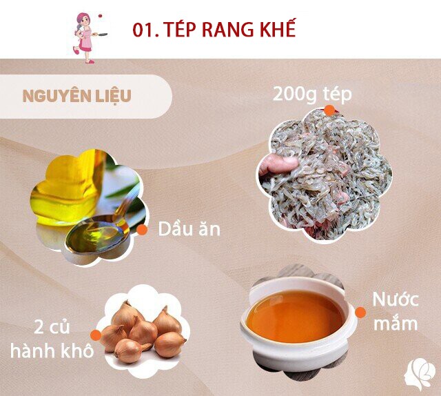 Chuẩn bị: 200g tép toi, nước mắm, hành khô, dầu ăn, đường, hành lá, 1 quả khế chua.