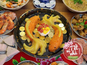 Bếp Eva - Cách làm xôi hình cá chép đẹp mắt dâng cúng ngày ông Công ông Táo thêm ý nghĩa chỉ với vài bước đơn giản