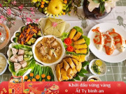 Bếp Eva - Chị em chia sẻ loạt mâm cỗ cúng ông Công ông Táo ngập tràn mạng xã hội, đẹp rung động tâm can