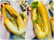 Bếp Eva - Bữa sáng đổi vị với bánh mì chả cá vừa đơn giản lại ngon, ai ăn cũng khen tấm tắc