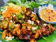 Bếp Eva - Được cho ít lá móc mật, mẹ đảm nướng cả mẻ thịt ngon, thơm lừng khắp bếp