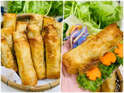 Bếp Eva - Mẹ đảm làm nem rán kiểu miền Nam không cần đến trứng nhưng vẫn giòn ngon, nhân kết dính như thường