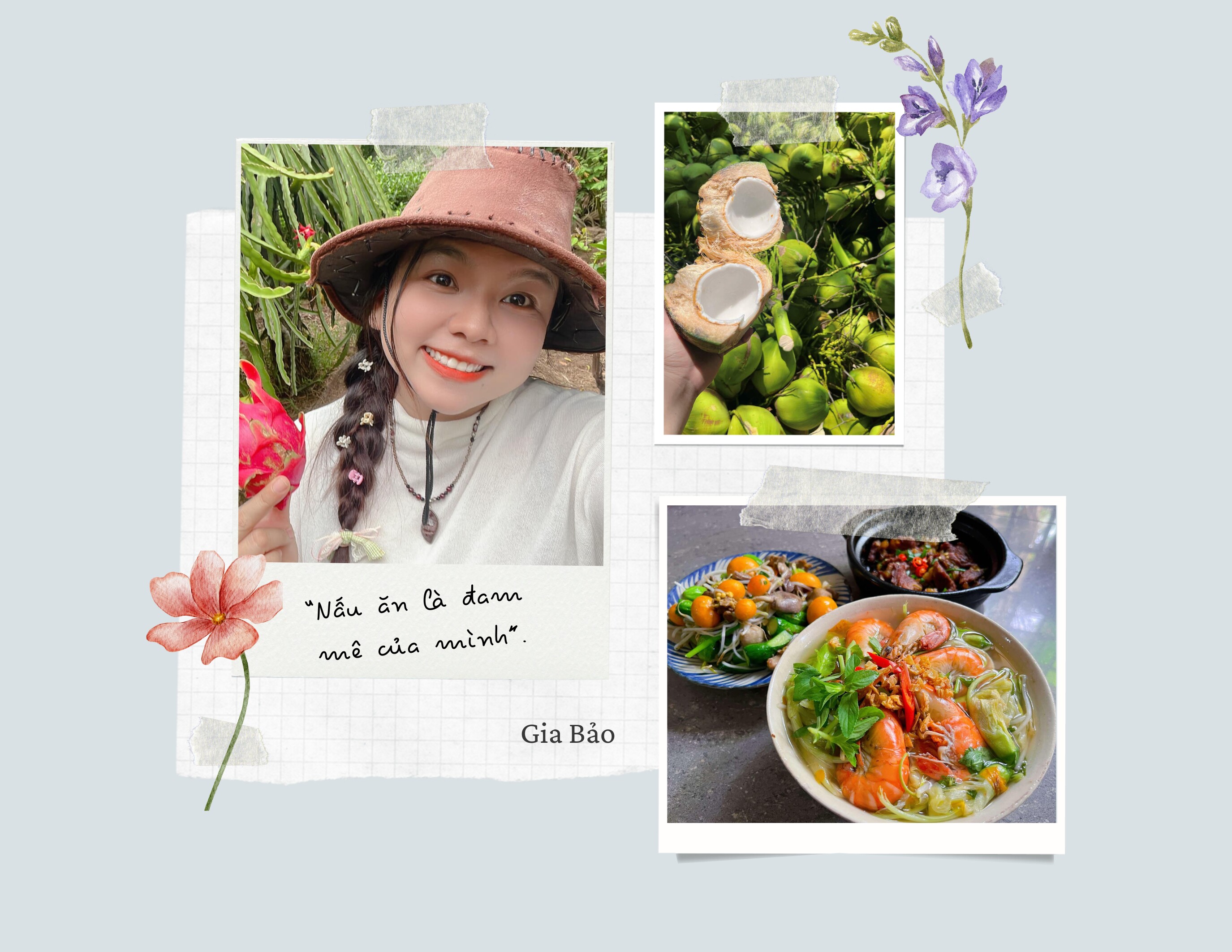 Nghe Gen Z kể chuyện người miền Tây thích ăn cơm với hoa quả, khoe những bữa cơm giản dị vùng sông nước - 2