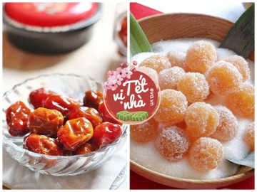 5 món mứt cực ngon lại dễ làm cho bàn trà ngày Tết