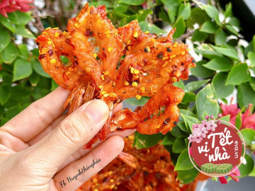 Tết này làm tôm sấy chua cay để nhậu cực ngon, khách đến nhà cứ đòi xin bí quyết