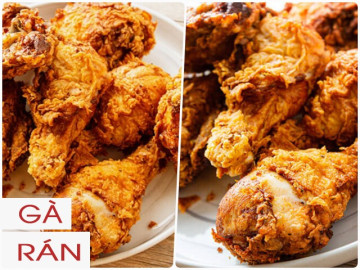 Cách làm gà rán ngon hoàn hảo ăn đứt KFC, ai ăn cũng phải hỏi xin công thức