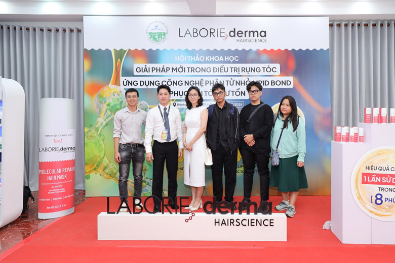 Bệnh viện da liễu tổ chức hội thảo khoa học về hỗ trợ điều trị rụng amp; phục hồi tóc vào chiều 20/3 cùng Laborie Derma