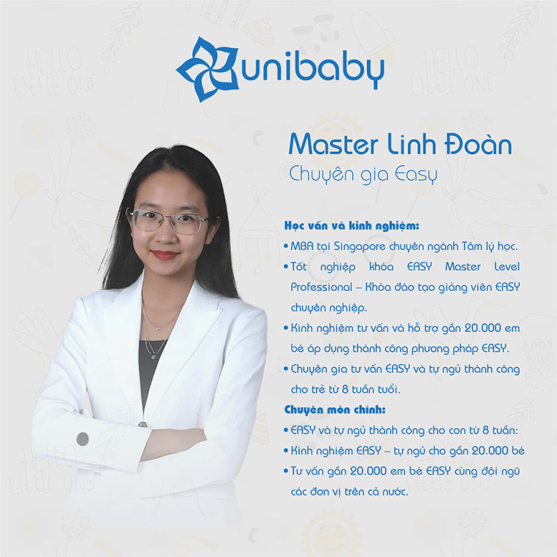 Nhộng ngủ Unibaby – nuôi con dễ dàng theo phương pháp EASY - 1