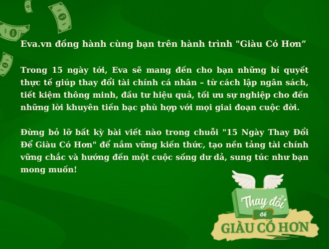 7 thói quen giúp bạn nâng cấp tài chính, “tiền đẻ ra tiền” ở độ tuổi 40 - 3