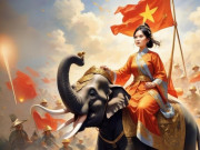 Tin tức - Nữ tướng nào được gọi “Vua Bà”, nổi tiếng xinh đẹp tài giỏi, anh dũng cầm quân ra trận, có công lớn trong sử Việt?