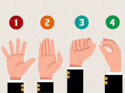 Eva tám - Trắc nghiệm tâm lý: Bạn thường giơ tay như thế nào?