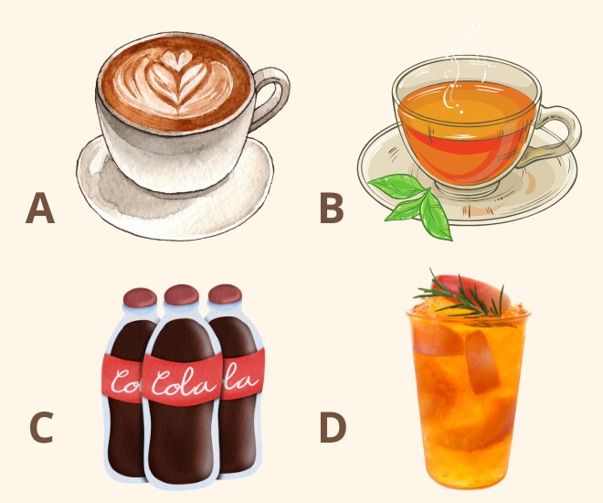 Trắc nghiệm tâm lý: Bạn sẽ chọn đồ uống nào khi mệt mỏi? - 1