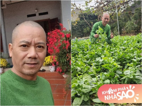 "Cụ Đoành" Trần Bình Trọng khoe nhà ở quê có vườn rau xanh mướt, cơ ngơi đang sống sang trọng "hết nước chấm"