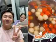 Bếp Eva - Vợ của Cường Đô La làm món bánh quê nhà có tên rất lạ