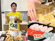 Bếp Eva - Kiều Minh Tuấn làm lẩu uyên ương dù không biết là món gì, người hâm mộ hỏi khó vẫn đáp nhiệt tình
