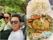 Bếp Eva - Chồng điển trai của MC Huyền Ny làm món xôi đẹp nức nở được vợ chấm 10 điểm, Đoan Trang khen "quá giỏi"