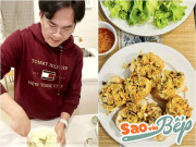 Bếp Eva - Bánh mì để trong tủ lạnh bị khô cứng, "MC giàu nhất Việt Nam" đem ra làm món ăn ngon nức nở