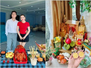 Bếp Eva - Mâm cúng Thần tài của Phan Như Thảo, Quỳnh Nga và dàn sao Việt: Người linh đình, người đơn giản nhưng tinh tế