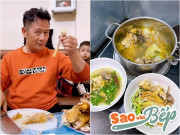 Bếp Eva - Được thừa hưởng từ mẹ ruột, Bằng Kiều làm món đầu xuân ngon mắt liền được khen là "nam thần lọc gà"