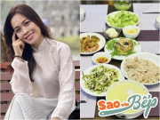 Bếp Eva - Bữa ăn sau Tết của BTV VTV có món dân dã, mẹ ruột là NSND làm mà hết sạch nồi cơm