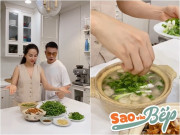 Người đẹp nấu cháo miền Tây siêu hấp dẫn, chồng nhạc sĩ tấm tắc: Ăn vào mới biết cháo ngon quá trời