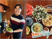 Bếp Eva - "MC giàu nhất Việt Nam" đãi bạn bè bữa ăn đầy sắc màu trong căn nhà mới giữa rừng