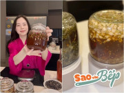 Bếp Eva - Được tỷ phú Johnathan Hạnh Nguyễn gửi gần chục chai mật ong, con dâu xinh đẹp đem đi lên men hàng loạt hũ