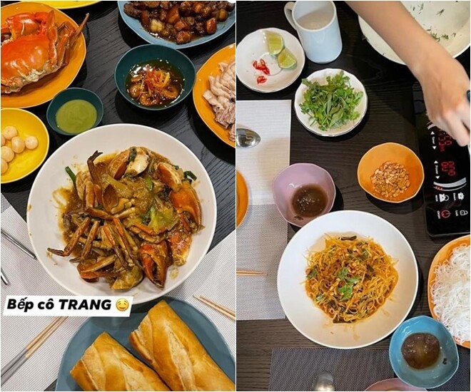 Những món ăn cô nấu, dù đơn giản hay cầu kỳ, thường mang đậm hương vị truyền thống và tình cảm chân thành, góp phần tạo nên mái ấm hạnh phúc bên Cường Đô La.