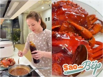 BTV Đan Lê làm cua rang me thơm lừng từ Minh Khai đến Đài Truyền hình Việt Nam