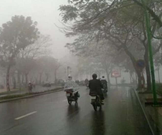 Miền Bắc mưa rét những ngày cận Tết Nguyên đán 2025.