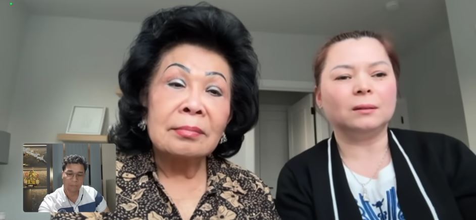 Bà Nhung và cô Tiên chia sẻ thông tin tìm mẹ ruột