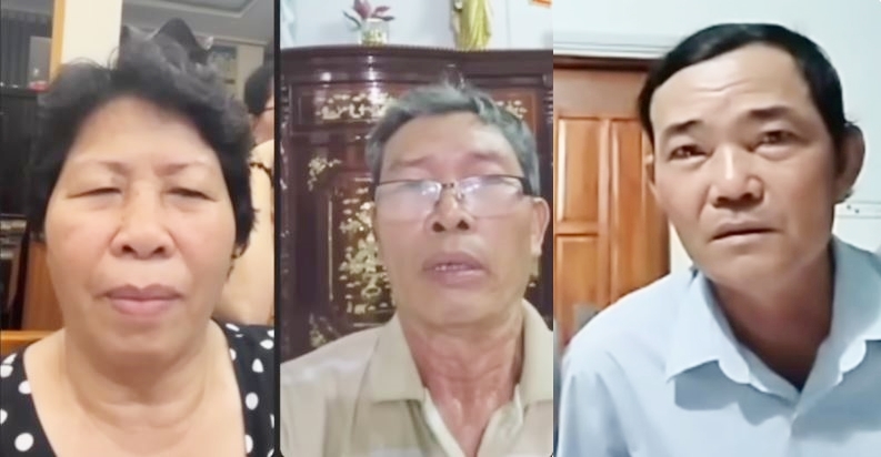 Các anh chị đã gặp chú Minh (ngoài cùng bên phải)