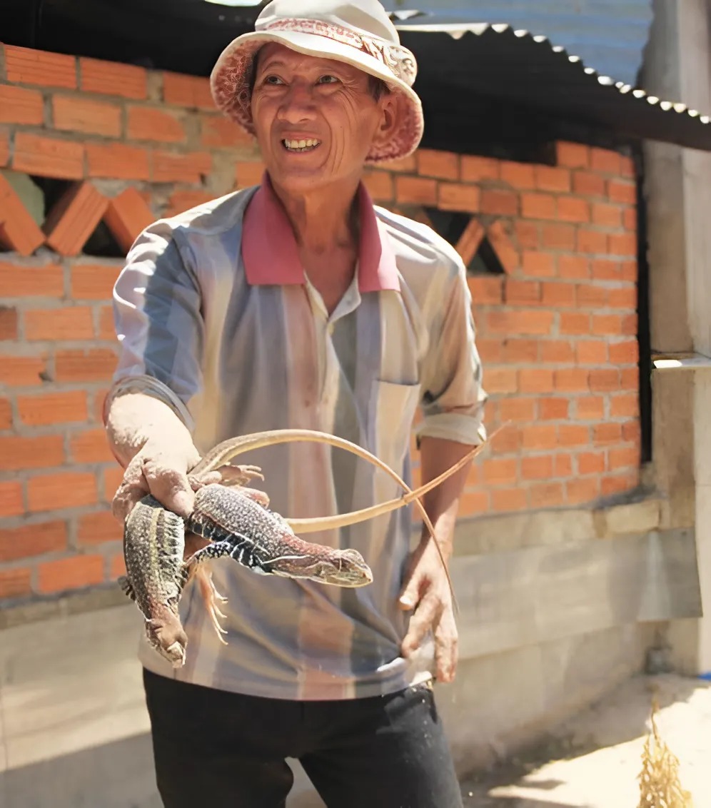 Ông Nghĩa thành công khi quyết định nuôi dông