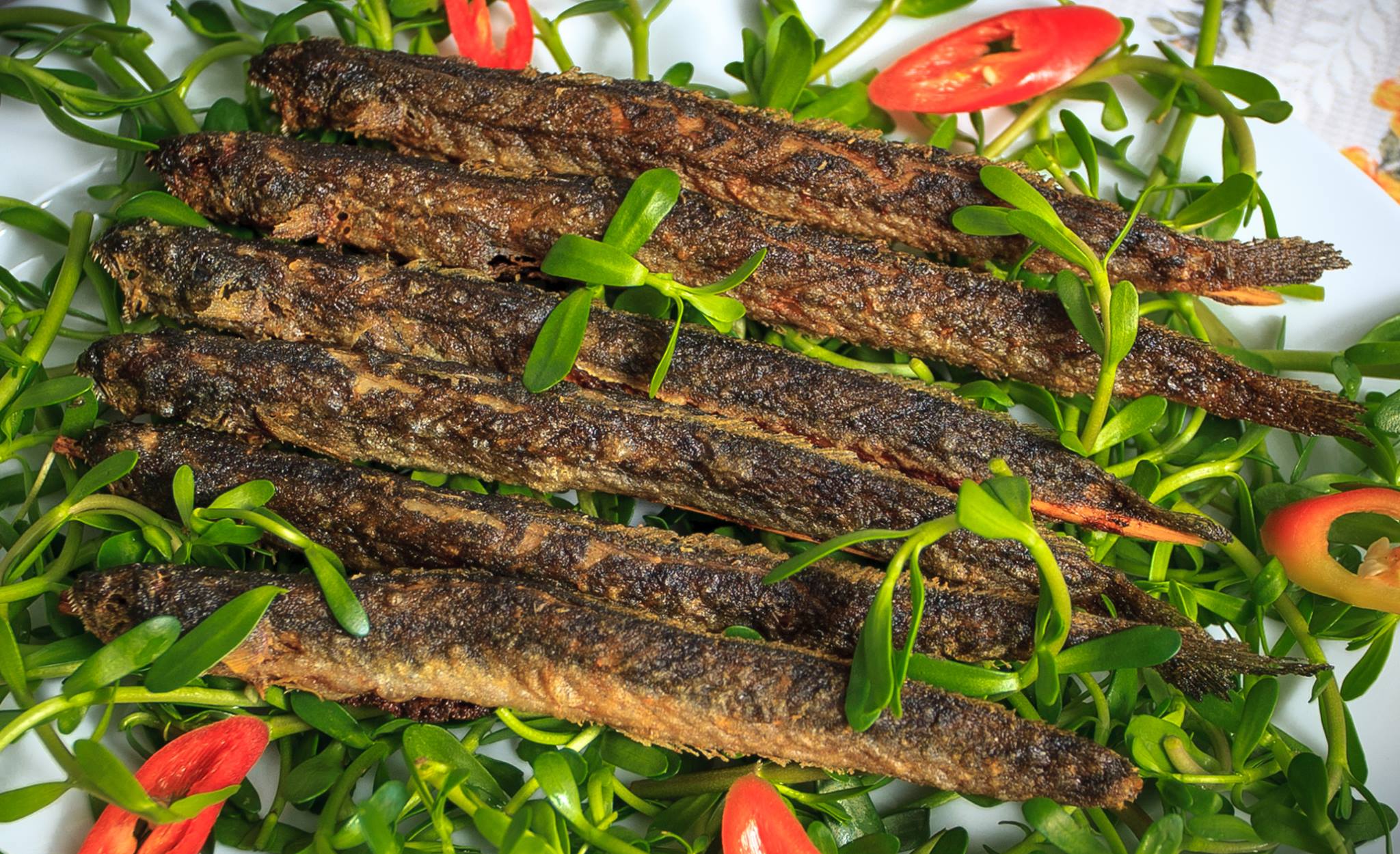 Món cá kèo chiên giòn hấp dẫn