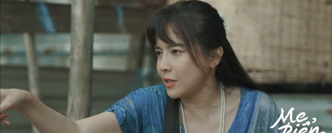 Tạo hình người phụ nữ làng chài của Cao Thái Hà trong phim Mẹ Biển.