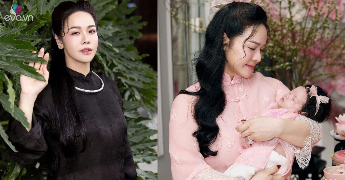 Nhật Kim Anh kể nguồn gốc tiệc đầy tháng con toàn vàng, tiểu công chúa gần 2 tháng đã có 2 tủ đồ riêng