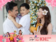 Giải trí - Thúy Diễm ở tuổi 39: Dịp 8/3 ít khi được ở cùng gia đình, năm nào con trai cũng tự tay làm quà cho mẹ