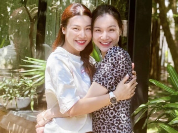 Hoa hậu Thùy Lâm và cô em cùng ngày sinh: Chị rút lui lấy chồng Tiến sĩ, em là Á hậu sinh non khi vắng mặt ông xã