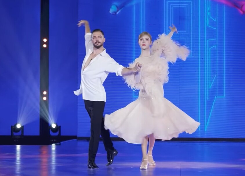 Tường San có sự tiến bộ nhanh chóng dù chỉ mới tiếp xúc với dancesport.