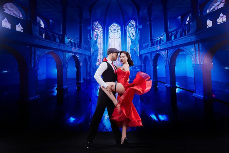 Chu Lê Vi Anh nhận được điểm số khá cao tại vòng thi Standard.