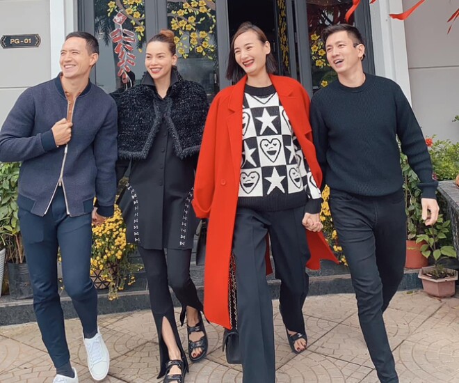 Gia đình Hồ Ngọc Hà và Lê Thúy có mối quan hệ thân thiết.