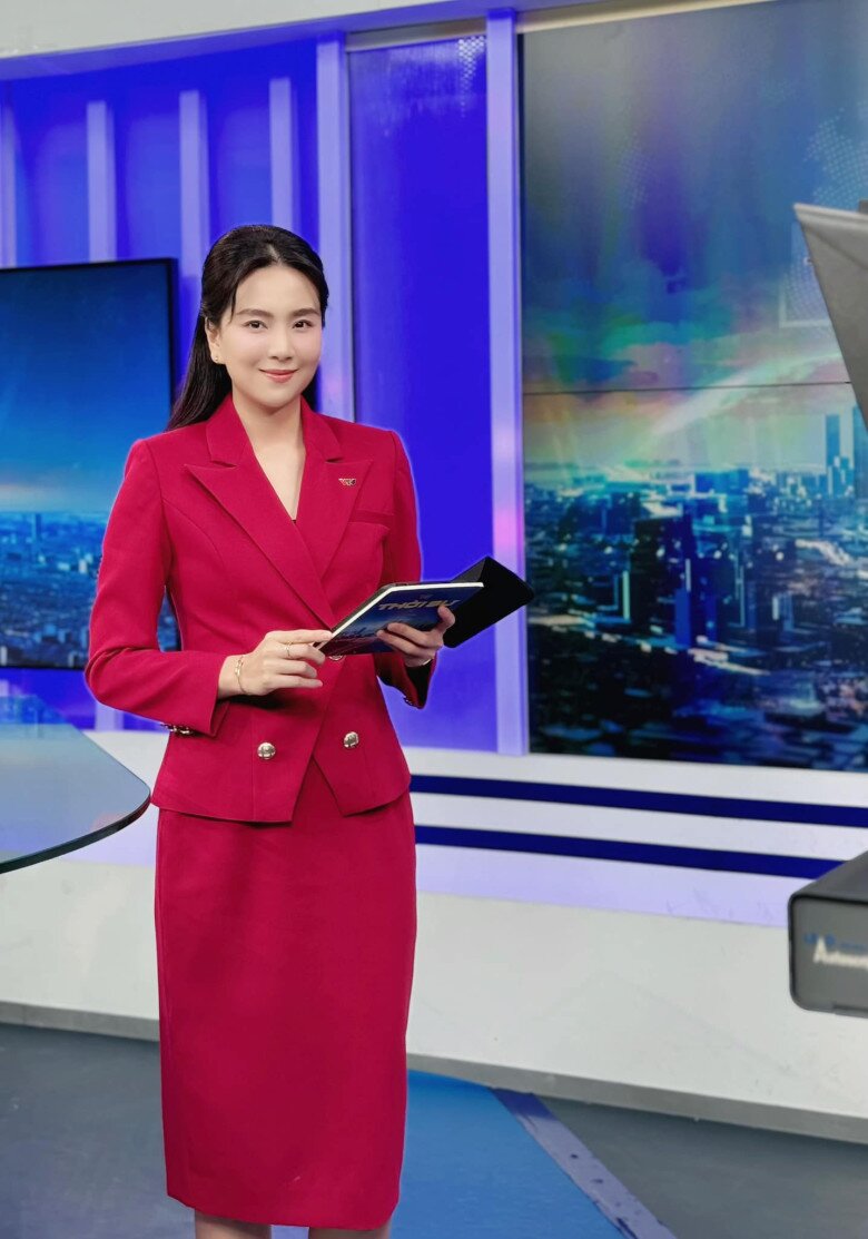 Mai Ngọc được mệnh danh là “MC đẹp nhất VTV”.