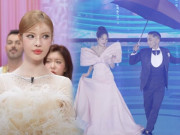 Giải trí - "Bước nhảy hoàn vũ" loại 2 cặp đôi cùng lúc, Khánh Thi và Phan Hiển nhảy tình tứ trên sân khấu