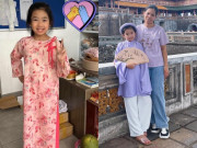 Giải trí - Lavie con gái Mai Phương trổ mã cao ráo và xinh đẹp, nay đã mặc áo dài size gần bằng bảo mẫu