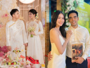 Giải trí - Dàn á hậu xuất thân từ "lò đào tạo" dâu hào môn: Phương Nhi yêu con trai tỷ phú, Phương Anh lấy chồng Tiến sĩ