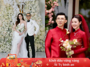 Giải trí - Đám cưới sao Việt hot nhất năm qua: Hoa hậu Khánh Vân lấy chồng hơn 17 tuổi, Midu về làm dâu hào môn