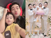 Giải trí - Con trai Hà Trí Quang dính Thanh Đoàn "như sam", thấy bố cau mày là khóc vì sợ