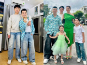 Giải trí - Ưng Hoàng Phúc khoe con riêng quốc tịch Mỹ của vợ đã cao hơn mình "1 cái đầu", ra đường bị nhầm là anh em