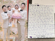 Giải trí - Xúc động khi xem bức thư tay Thanh Đoàn viết cho Hà Trí Quang, nét chữ xiêu vẹo nhưng chứa đựng cả "biển tình"