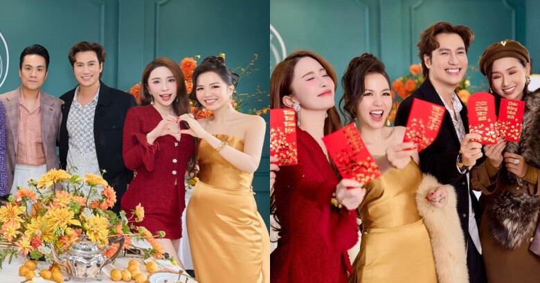 Việt Anh và Quỳnh Nga bị soi lúc nào cũng ở cạnh nhau khi dự sự kiện.